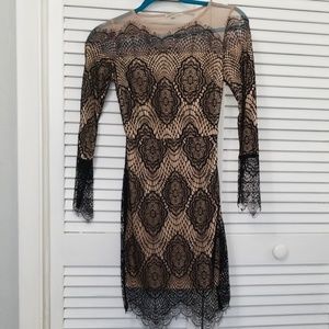Eyelash Lace Dress